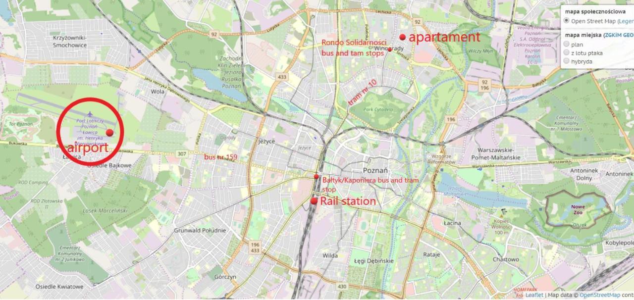 Apartament Paderewski Познан Екстериор снимка